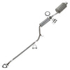 2006-2011 Honda Civic 1.8L Coupe Exhaust Resonator Pipe and Muffler