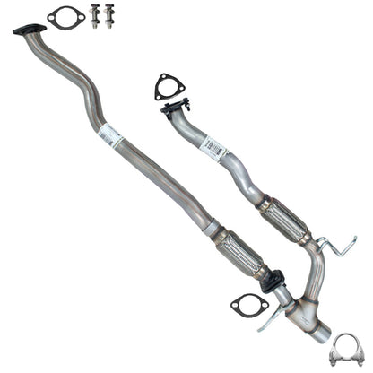 Front Pipe and Y-Pipe Exhaust for 2014-2018 Jeep Cherokee and Chrysler 200 3.2L 3.6L