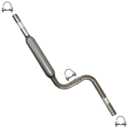 Exhaust Resonator Pipe for 2001-2006 Chrysler Sebring/Dodge Stratus 2.4L 2.7L