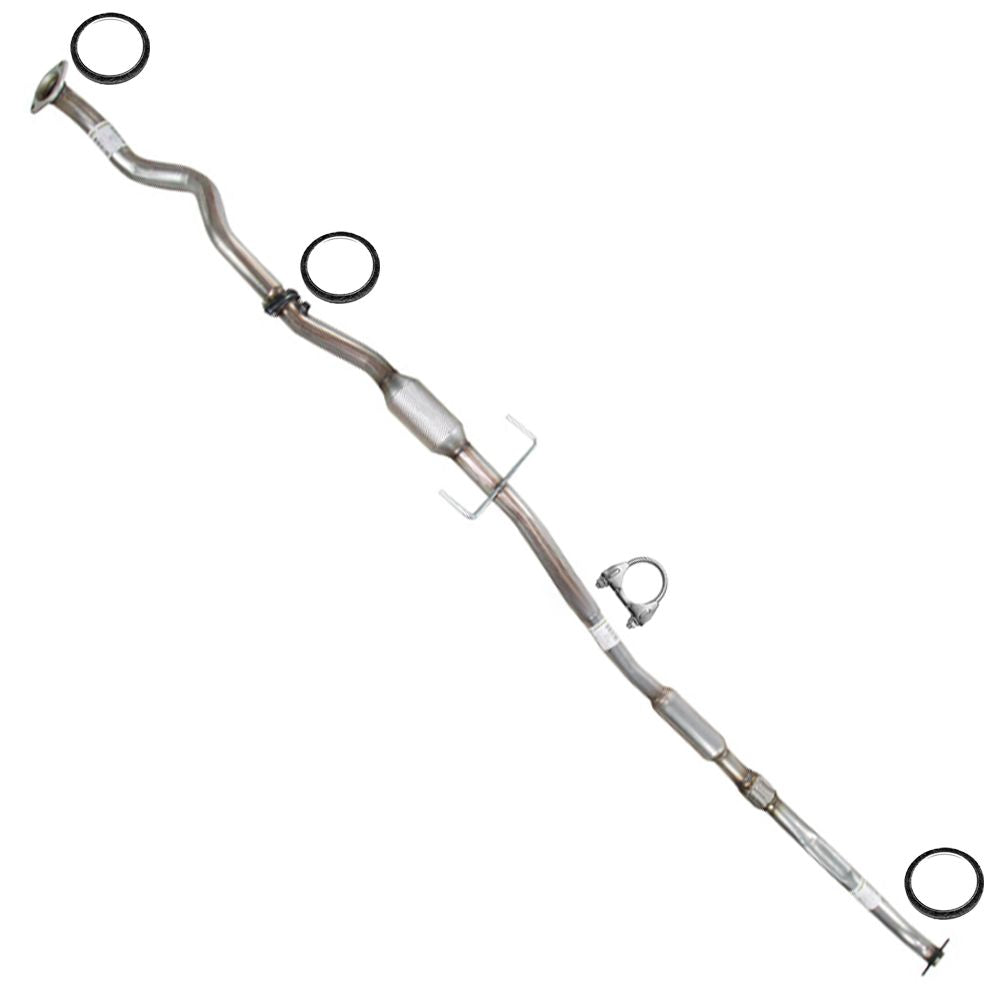 2004-2005 Toyota RAV4 2.4L Front Exhaust Pipe, Rear Catalytic Converter and Resonator