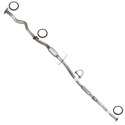 2004-2005 Toyota RAV4 2.4L Front Exhaust Pipe, Rear Catalytic Converter and Resonator