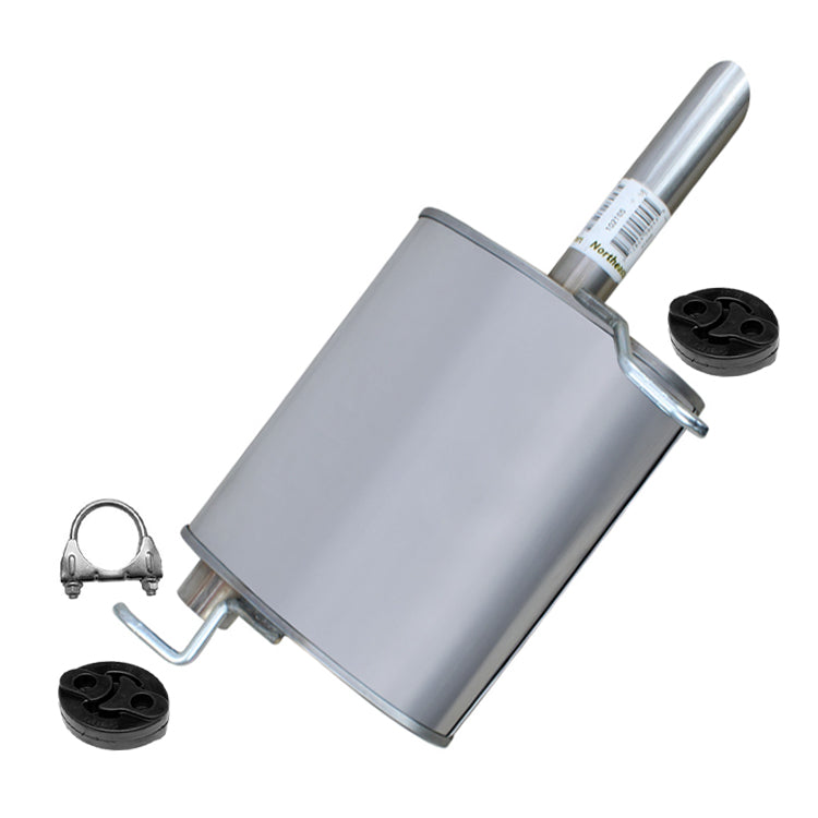 2004-2008 Chevrolet Malibu 2.2L/3.5L Exhaust Muffler | Stainless Steel