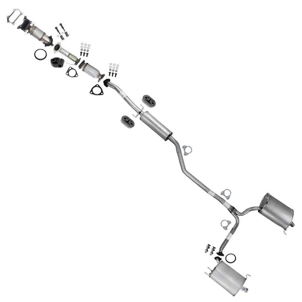 2009-2014 Acura TSX 2.4L EPA-Approved Direct-fit Complete Exhaust Kit