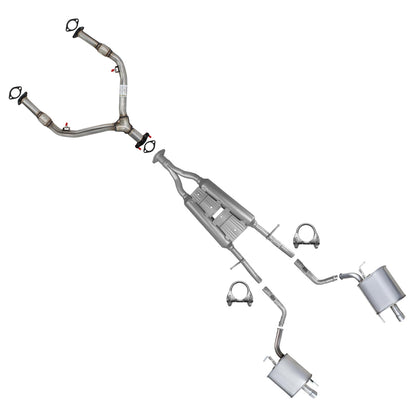 Cat-back Exhaust System for 2007-2013 Infiniti G35 3.5L and 2007-2013 Infiniti G37 3.7L| SEDAN only
