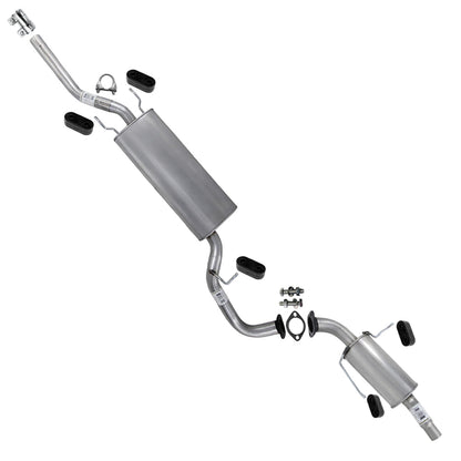 2013-2018 Hyundai Santa Fe Sport 2.4L Stainless Steel Exhaust Muffler Assembly Tail Pipe Kit