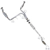 2011-2014 Ford F-150 3.7L 163in WB Pair of Exhaust Catalytic Resonator & Flex Pipe Kit - EPA-Approved