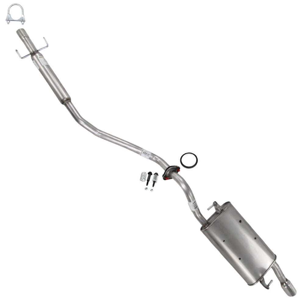 2003-2005 Toyota Corolla 1.8L Muffler Resonator Pipe Exhaust System Kit
