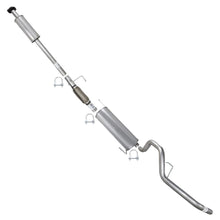 2011-2014 Ford F-150 3.5L 163in WB Stainless Steel Resonator Flex Pipe w/ Muffler & Tail Pipe Kit