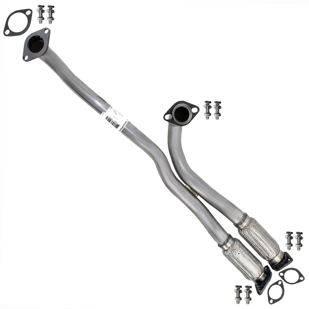 2013-2019 Ford Police Interceptor Utility 3.7L Stainless Steel Dual Exhaust Flex Pipe