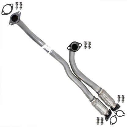 2013-2019 Ford Police Interceptor Utility 3.7L Stainless Steel Dual Exhaust Flex Pipe