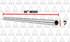 Stainless Steel Universal Straight Exhaust Pipe (5 FT) Long | 3" OD | 1.75" OD | 2" OD | 2.25" OD | 2.5" OD | 5" OD