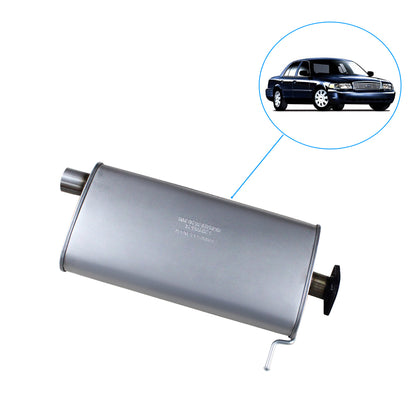 Exhaust Muffler for 2003-2011 Ford Crown Victoria and Mercury Grand Marquis 4.6L