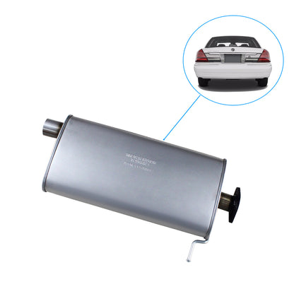 Exhaust Muffler for 2003-2011 Ford Crown Victoria and Mercury Grand Marquis 4.6L