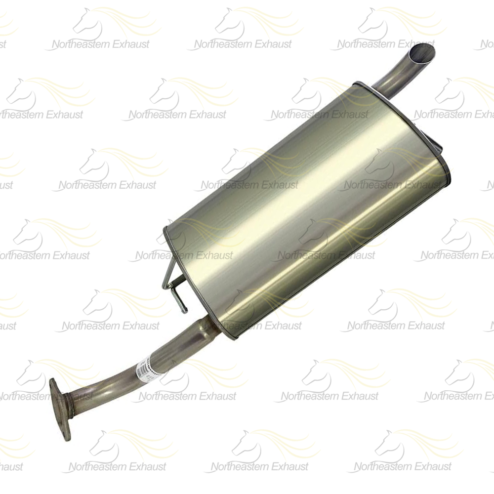 Northeastern Exhaust | Stainless Steel Resonator Pipe, Muffler Exhaust System Kit Compatible for Toyota Corolla 2005-2008 1.8L | Will Only fit to Toyota Corolla 2005 Year Model with 1ZZ Engine after 04/2005 | Free Gasket, Clamp & Spring Bolt Kit Included