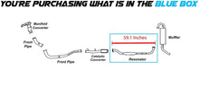 Northeastern Exhaust | Resonator Pipe Compatible for 1998-2000 Toyota Rav4 2.0L | Free Gaskets Included | Automotive Replacement Part