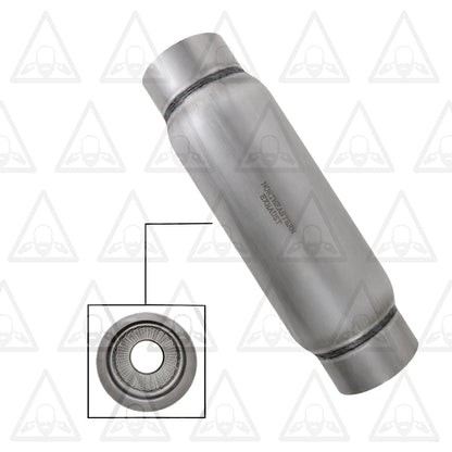 Colt Exhaust | Stainless Steel Performance Resonator | 4"ID | 12" Body | 16" Long