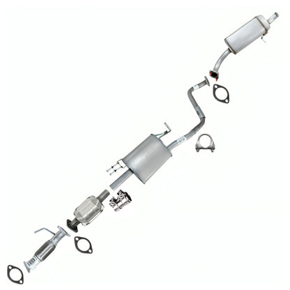 2014-2019 Kia Soul 1.6L Front Pipe, Catalytic Converter and Mufflers