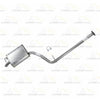 2006-2008 Hyundai Sonata 2.4L Intermediate Pipe and Muffler Exhaust
