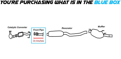 1999-2009 Saab 9-5 2.3L Exhaust Intermediate Pipe