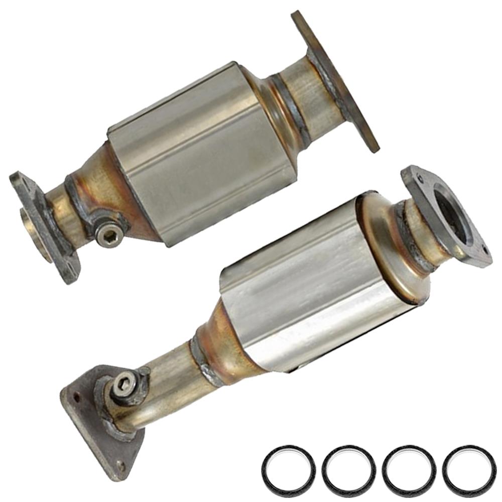Pair of Catalytic Converter for 2012-2017 Nissan NV1500/NV2500/NV3500 4.0L