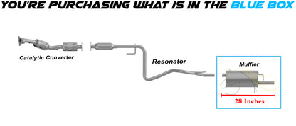 2006-2011 Chevrolet HHR 2.2L Exhaust Muffler