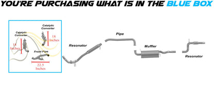 Catalytic Converters and Front Pipe for 2011-2014 Dodge Avenger 3.6L | 2011-2020 Grand Caravan | 2011-2019 Journey 3.6L