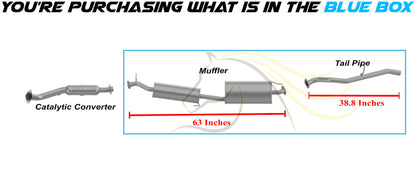 2003-2011 Honda Element 2.4L Exhaust Muffler and Tail Pipe