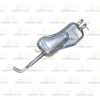 2000-2006 Volkswagen Golf 1.8L | 1999-2005 Volkswagen Golf 2.8L Exhaust Resonator Pipe and Muffler with Hanger