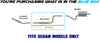 Exhaust Resonator Pipe for 2001-2006 Chrysler Sebring/Dodge Stratus 2.4L 2.7L