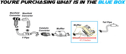 2007-2010 Kia Sedona 3.8L Exhaust Muffler