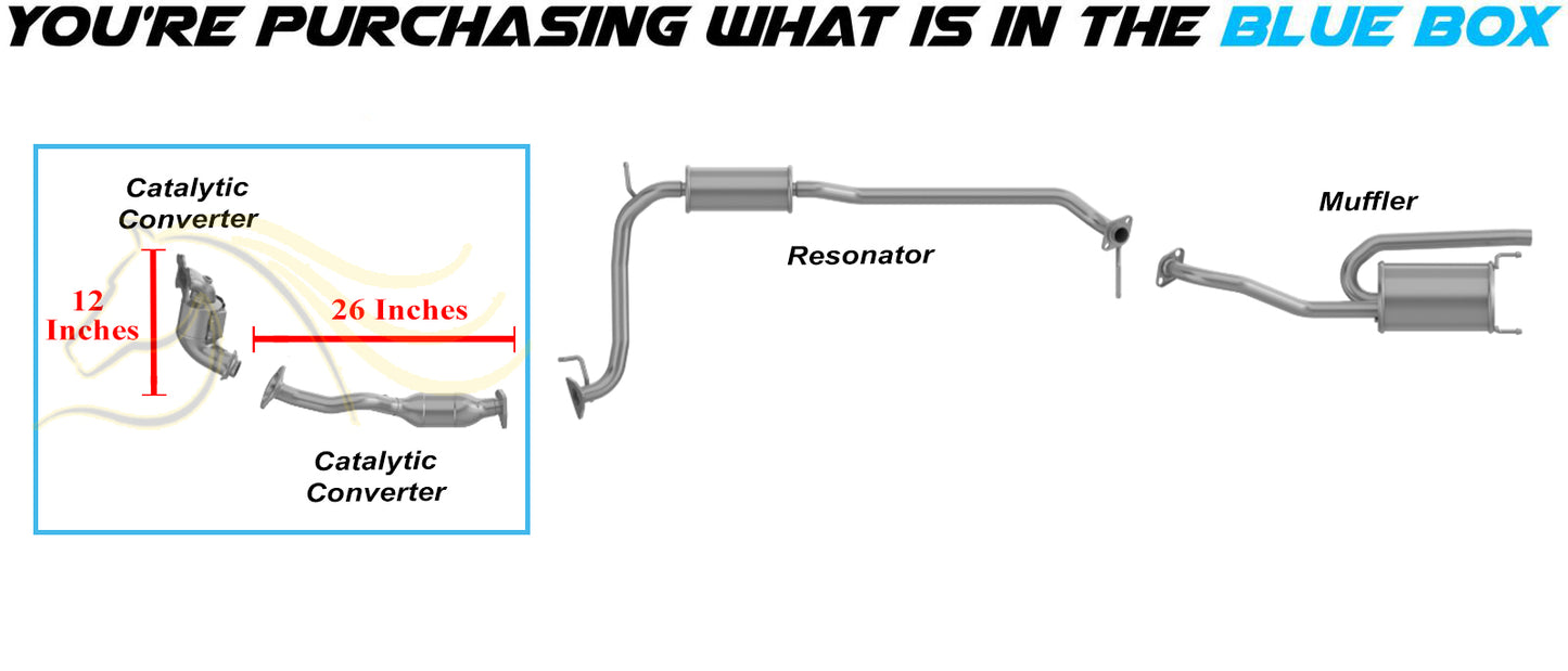 2009-2013 Honda Fit 1.5L Exhaust Manifold with Rear Catalytic Converter | EPA Approved