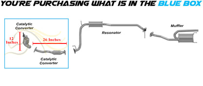 2009-2013 Honda Fit 1.5L Exhaust Manifold with Rear Catalytic Converter | EPA Approved