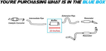 1999-2002 Volkswagen Cabrio 2.0L Exhaust Muffler