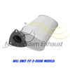 1995-1999 Chevrolet Blazer and GMC Jimmy 4.3L Resonator Muffler Tailpipe Exhaust System