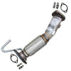 Stainless steel exhaust adapter connector 4" id inlet | 4"id outlet | 12" long