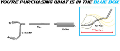 2006-2008 Dodge Ram 1500 3.7/4.7L Exhaust Tail Pipe