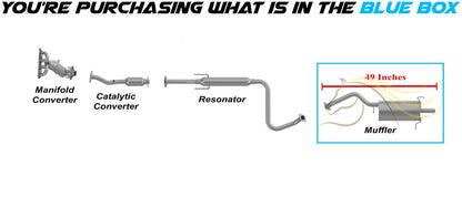 2007-2012 Nissan Sentra 2.0L Exhaust Muffler
