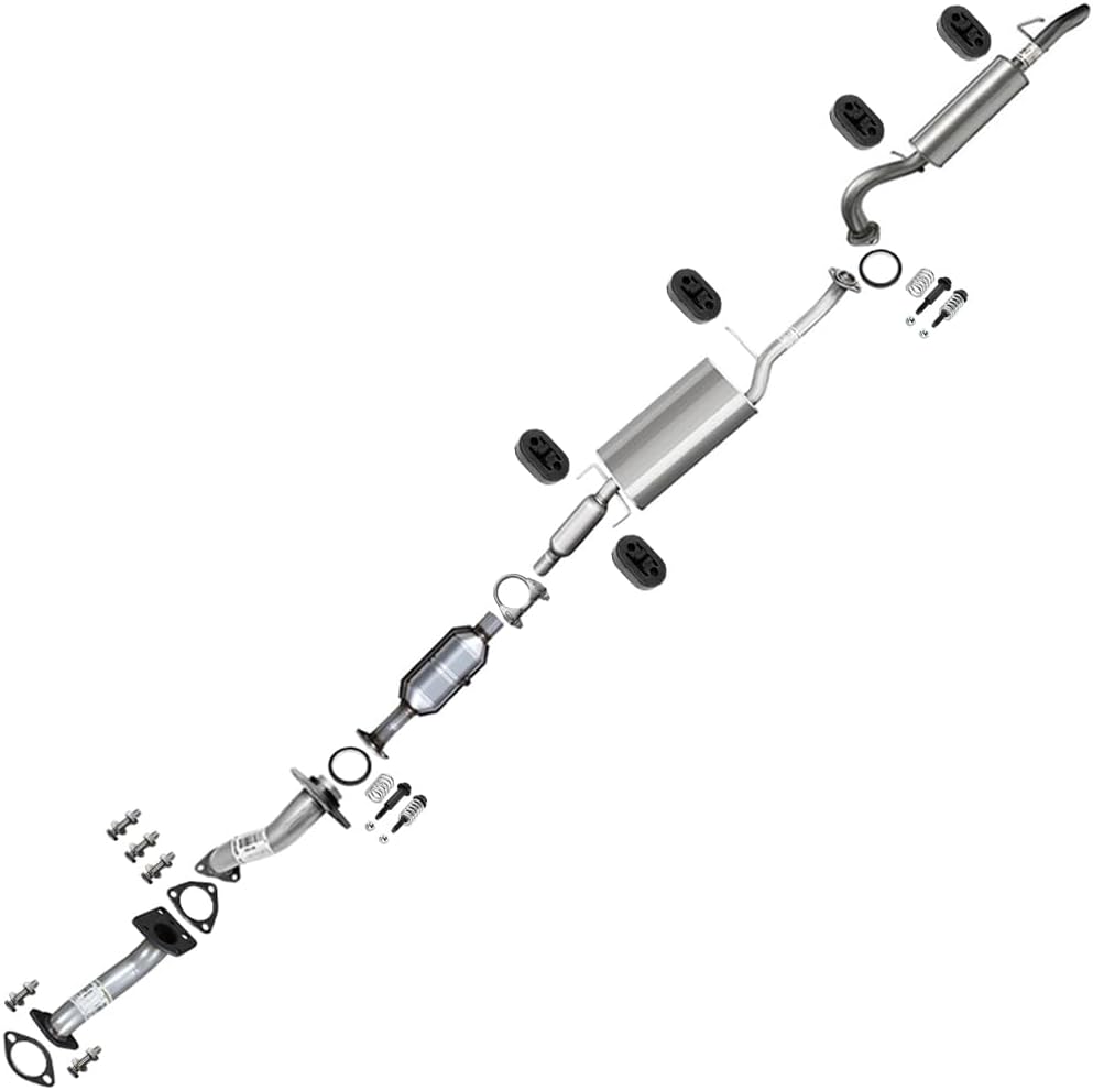 Complete Exhaust System Kit for 2009-2012 Ford Escape 2.5L and 2009-2011 Mazda Tribute 2.5L | EPA Approved