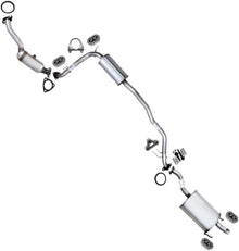 2007-2008 Honda Fit 1.5L Complete Exhaust System Kit with Catalytic