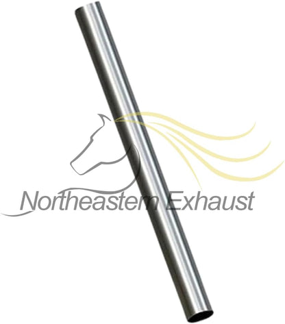 Colt Exhaust | Stainless Steel Universal Straight Exhaust Pipe (5 FT) Long | 3" OD | 1.75" OD | 2" OD | 2.25" OD | 2.5" OD | 5" OD | Automotive Replacement Part