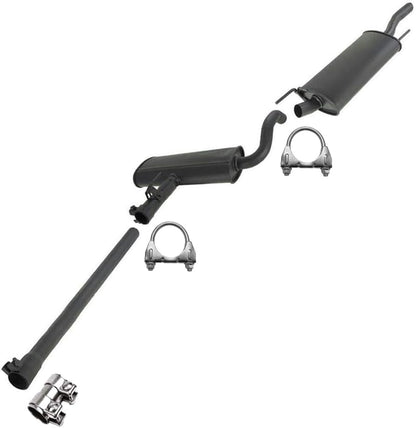 1995-1999 Volkswagen Jetta 2.0L Intermediate Pipe, Resonator and Muffler