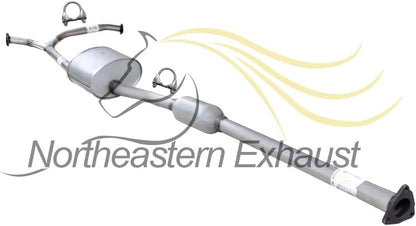 1999-2003 Acura TL/CL 3.2L Exhaust Resonator Pipe and Mufflers