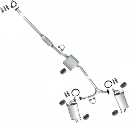 1999-2003 Acura TL/CL 3.2L Exhaust Resonator Pipe and Mufflers