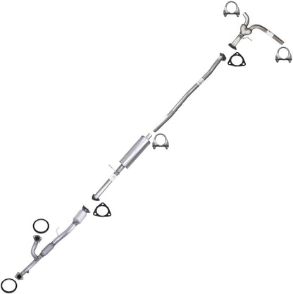2013-2017 Honda Accord 3.5L Exhaust System Kit with Catalytic Converter - For Sedan only
