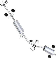 2007-2009 Honda CR-V 2.4L Exhaust Resonator Pipe and Muffler