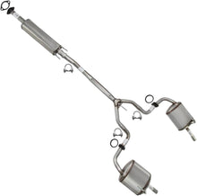2007-2009 Nissan Altima 2.5L 3.5L Exhaust Resonator Pipe and Mufflers