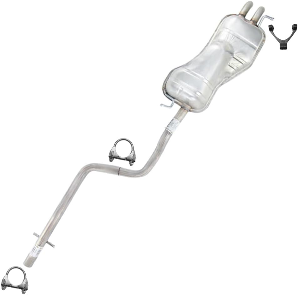 1999-2006 Volkswagen Beetle and Golf 1.9L Exhaust Intermediate Pipe and Muffler