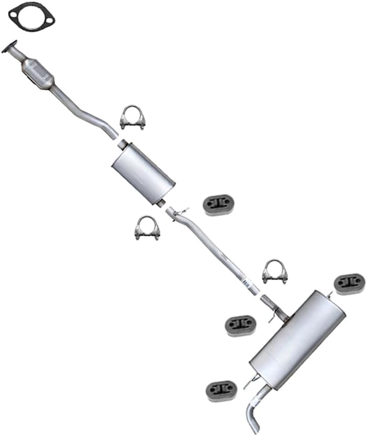 2010-2017 Chevrolet Equinox 2.4L and 2010-2017 GMC Terrain 2.4L Catalytic Converter, Intermediate Pipe, Mufflers | Won't Fit PZEV