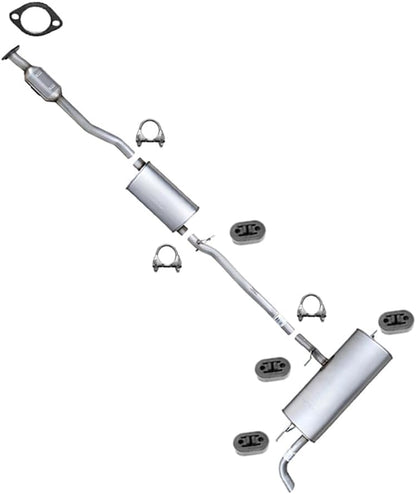 2010-2017 Chevrolet Equinox 2.4L and 2010-2017 GMC Terrain 2.4L Catalytic Converter, Intermediate Pipe, Mufflers | Won't Fit PZEV