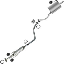 2012-2018 Nissan Versa 1.6L Muffler and Resonator | Cat back Exhaust System Kit - For Sedan